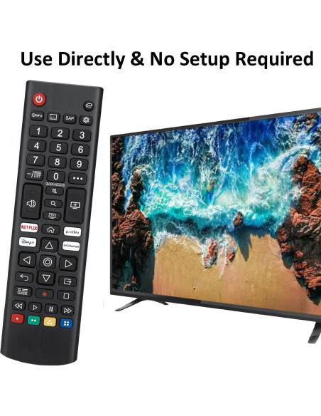 Control Remoto Universal LG para TV UHD OLED QNED NanoCell Control Remoto Universal LG para TV UHD OLED QNED NanoCell