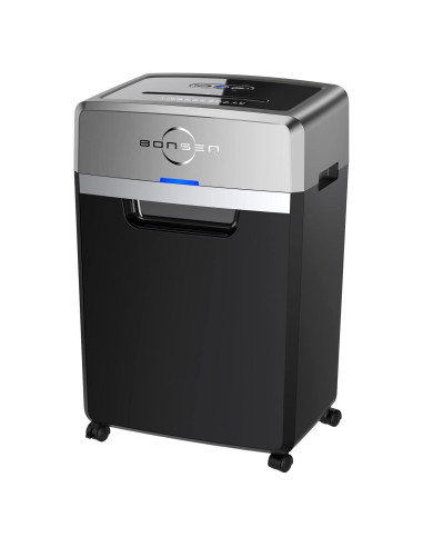 Trituradora de Papel BONSEN S3105 Corte Cruzado 24 Hojas 40 Min