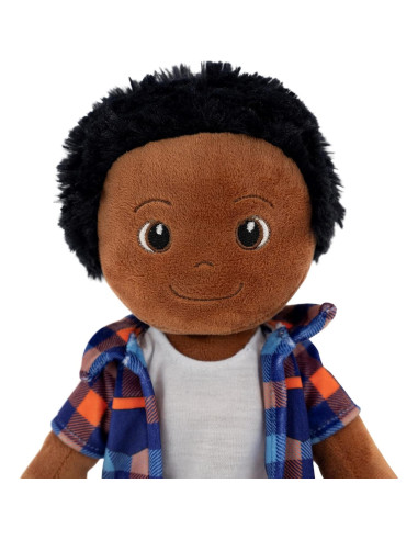 Muñeca de Peluche Suave Plushible Charlie 45.72 cm Ropa Intercambiable