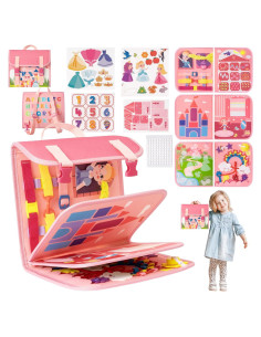 Libro Ocupado Montessori GQIRIL Princesa Castillo 28x22cm