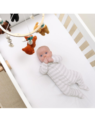 Móvil de Cuna Musical The Peanutshell - 12 Canciones, Madera