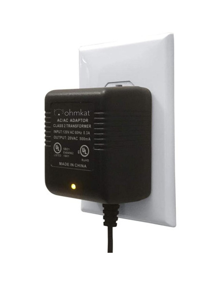 Fuente de Alimentación OhmKat para Videoportero Blink - Negro Fuente de Alimentación OhmKat para Videoportero Blink - Negro