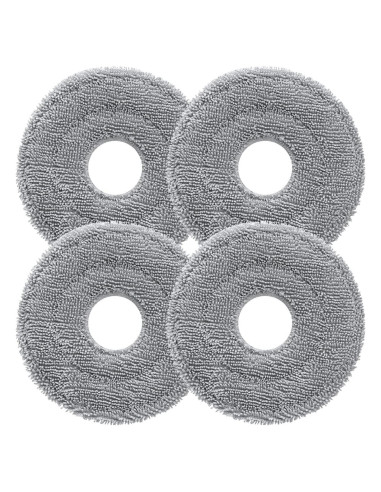 Paño de Mopa Rotativo Roborock Saros 10R y Z70 - 4PCS Microfibra