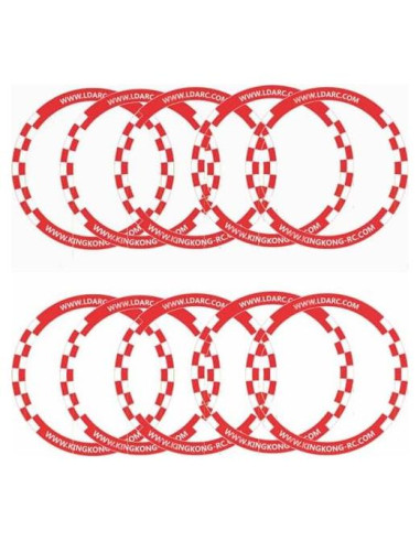 10 Piezas Puerta de Carreras Arco 500mm LDARC para Drones