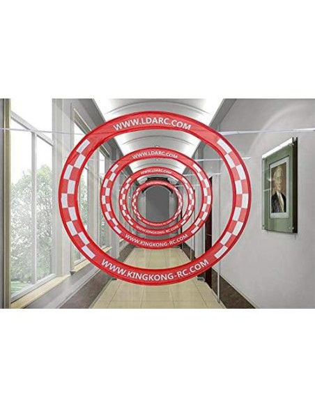 10 Piezas Puerta de Carreras Arco 500mm LDARC para Drones 10 Piezas Puerta de Carreras Arco 500mm LDARC para Drones