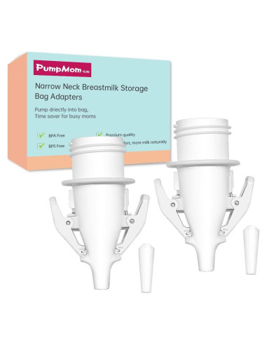 Adaptador de bolsa de almacenamiento de leche PumpMom PM-1047