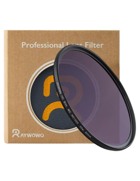 Filtro ND 72mm RAYWOWO ND1000 Densidad Neutra Ultra Delgado Filtro ND 72mm RAYWOWO ND1000 Densidad Neutra Ultra Delgado