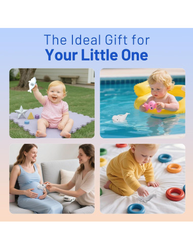 Termómetro de baño para bebés Doli Yearning LCD Flotante