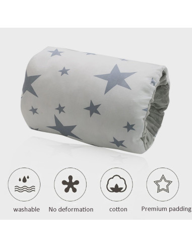 Almohada de Lactancia Reiwrom Estrella Rosa Ajustable 190g