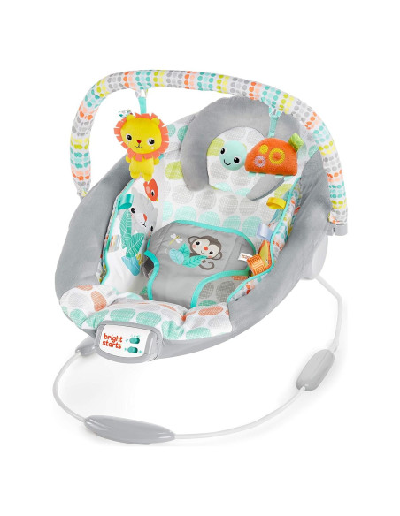 Asiento oscilante para bebé Bright Starts Comfy 0-6 meses Asiento oscilante para bebé Bright Starts Comfy 0-6 meses