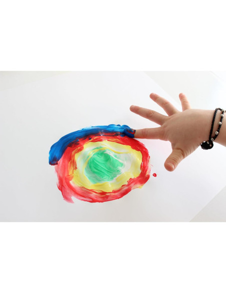 Conjunto de Pintura con Dedos PRIMO 14 Piezas Multicolor Conjunto de Pintura con Dedos PRIMO 14 Piezas Multicolor