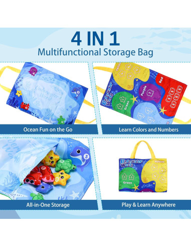 Juguete Montessori de Pesca JOSEN para Niños 1-3 Años