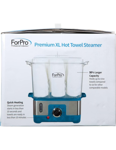 Calentador de Toallas Calientes ForPro Premium XL 9 Toallas Calentador de Toallas Calientes ForPro Premium XL 9 Toallas