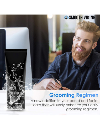 Bálsamo After Shave Sin Alcohol Smooth Viking 113 g - Piel Sensible