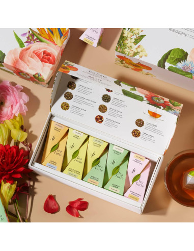 Caja de Regalo de Té Orgánico Tea Forte Jubilee - 10 Infusores