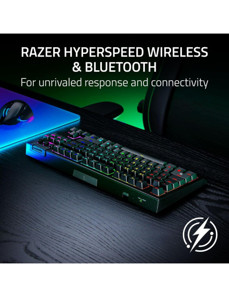 Teclado Mecánico Inalámbrico Razer BlackWidow V4 TKL RGB Teclado Mecánico Inalámbrico Razer BlackWidow V4 TKL RGB