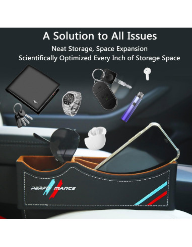 Organizador Relleno Espacio Asientos TOPABYTE Tricolor Universal