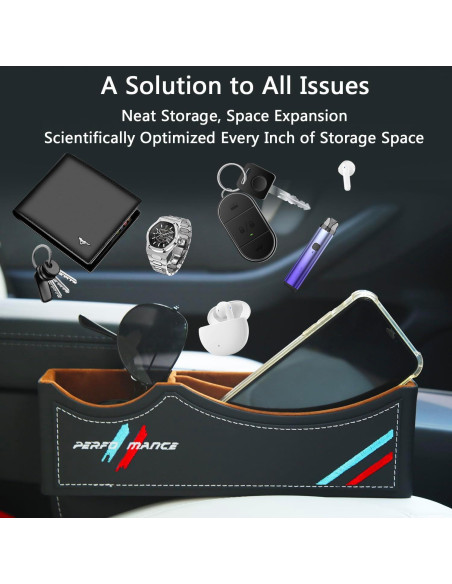 Organizador Relleno Espacio Asientos TOPABYTE Tricolor Universal Organizador Relleno Espacio Asientos TOPABYTE Tricolor Universal