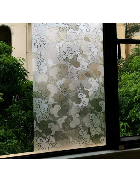 Película de Ventana Privada VSUDO 44.5x200 cm Nube Adhesiva Película de Ventana Privada VSUDO 44.5x200 cm Nube Adhesiva