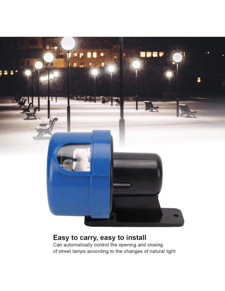 Interruptor Fotocélula Automático Tissting 10A IP65 para Exteriores Interruptor Fotocélula Automático Tissting 10A IP65 para Exteriores