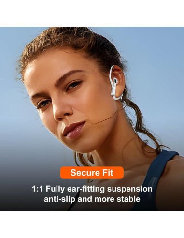 Ganchos para Oídos Haireca para AirPods Pro y 1-4 Ajustables