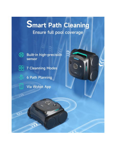 Limpiador de Piscinas Robótico WYBOT C2 - Inalámbrico 200 m 2