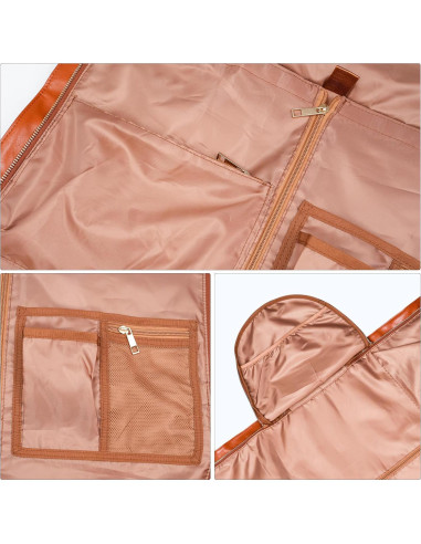 Bolsa de Viaje Convertible Kalawen 45L Naranja con Compartimento para Zapatos