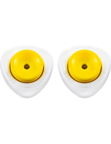 Perforador de Huevos Tangseajiao Amarillo con Pin Retráctil Perforador de Huevos Tangseajiao Amarillo con Pin Retráctil
