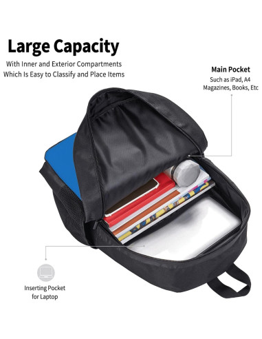 Mochila Casual PHAYAH Unisex 18L para Portátil 41.91cm