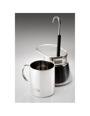 Cafetera Espresso Manual GSI Outdoors 4 Tazas Acero Inoxidable