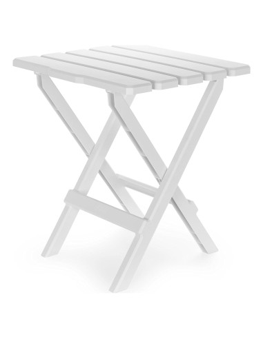Mesa Lateral Plegable Camco 51685 Blanca 30.5x35.6cm