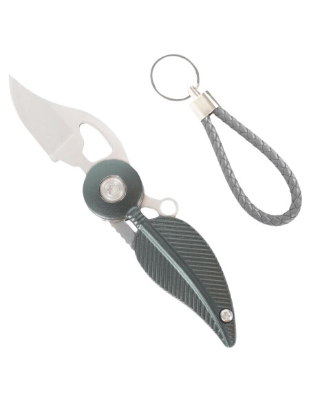 Cuchillo de bolsillo mini CHJIANAO verde oscuro EDC 9.7 cm Cuchillo de bolsillo mini CHJIANAO verde oscuro EDC 9.7 cm