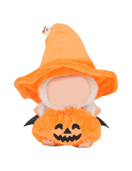 Conjunto Ropa de Muñeca Halloween BOXOB 17cm Calabaza Conjunto Ropa de Muñeca Halloween BOXOB 17cm Calabaza