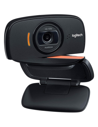 Cámara Web Logitech B525 HD 720P Plegable y Rotativa