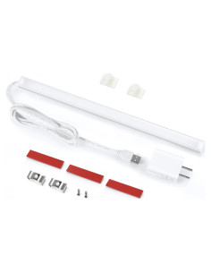 Litever Barra de Luz LED Bajo Gabinete 30.48cm 5.5W Blanco Cálido