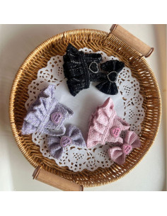 Conjunto de Ropa para Muñecas 17cm Labb - Vestido Chic Negro 2