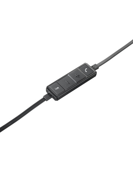 Auricular USB Mono Logitech H650e Renovado con Cancelación de Ruido Auricular USB Mono Logitech H650e Renovado con Cancelación de Ruido