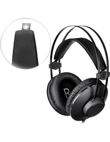 Almohadilla de Cabeza kwmobile para AKG K52 K72 K92 K240 - Cuero PU Negro