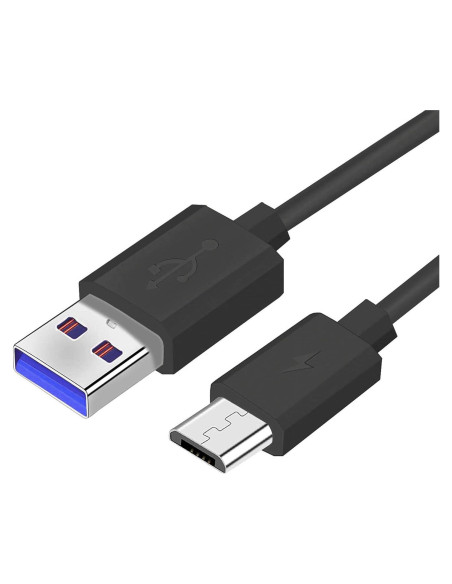 Cable de carga USB Micro 1.52 m para altavoces y auriculares Cable de carga USB Micro 1.52 m para altavoces y auriculares