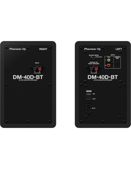 Altavoces Activos Bluetooth Pioneer DM-40D-BT 4" Negro Altavoces Activos Bluetooth Pioneer DM-40D-BT 4" Negro