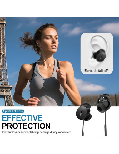 Correa Antipérdida PUCGUE para Bose QuietComfort 2024 - Silicona
