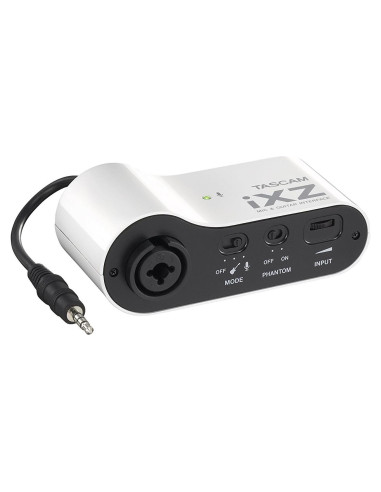 Interfaz de Micrófono Tascam iXZ para iOS - Alimentación Phantom