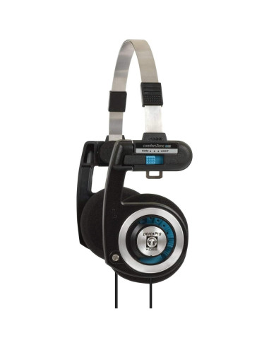 Auriculares Koss Porta Pro On Ear con Estuche Duro - Negro/Dorado