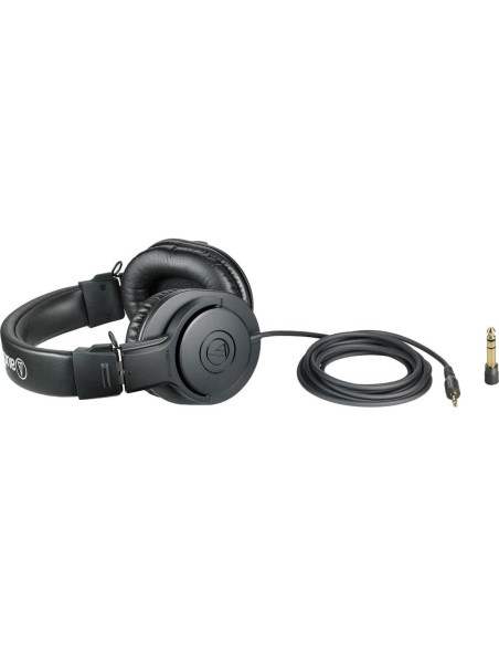 Auriculares de Monitoreo Profesional Audio-Technica ATH-M20x - 15-20kHz, 3 Piezas Auriculares de Monitoreo Profesional Audio-Technica ATH-M20x - 15-20kHz, 3 Piezas