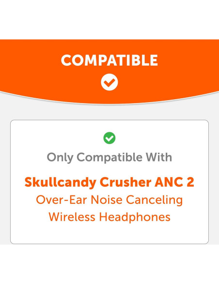 Almohadillas de Reemplazo Skullcandy Crusher ANC 2 - Wicked Cushions Almohadillas de Reemplazo Skullcandy Crusher ANC 2 - Wicked Cushions