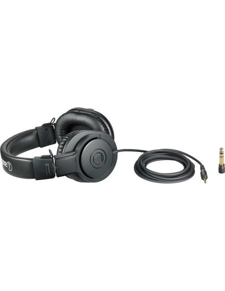 Auriculares de Monitoreo Profesional Audio-Technica ATH-M20x - 15-20kHz, 3 Piezas Auriculares de Monitoreo Profesional Audio-Technica ATH-M20x - 15-20kHz, 3 Piezas