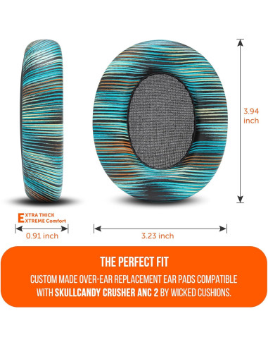 Almohadillas de Reemplazo Skullcandy Crusher ANC 2 - Wicked Cushions