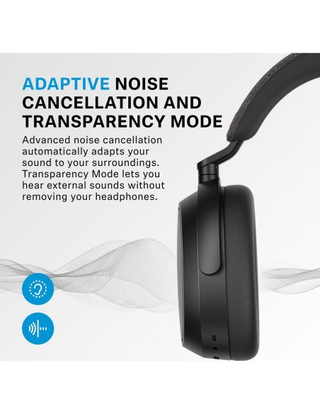Auriculares Inalámbricos Sennheiser Momentum 4 - Bluetooth 60h ANC Auriculares Inalámbricos Sennheiser Momentum 4 - Bluetooth 60h ANC