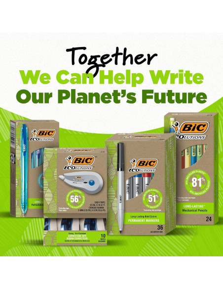 Lápiz Mecánico BIC ReVolution 0.7mm Reciclado Paquete 1 Lápiz Mecánico BIC ReVolution 0.7mm Reciclado Paquete 1