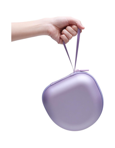 Funda Plegable LTGEM para Auriculares Over-Ear Púrpura